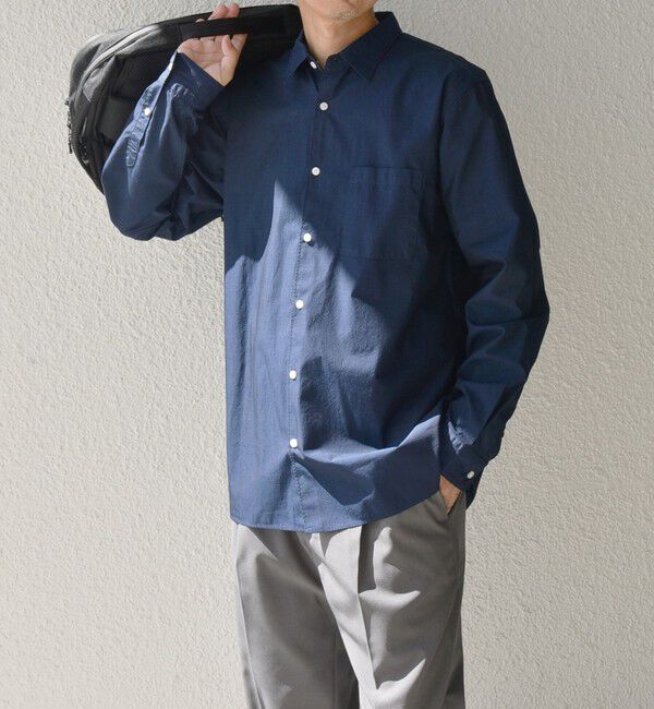 SHIPS any「SHIPS any: ストライプ / ソリッド リラックス レギュラーカラー シャツ 26SS◇」|シャツ・ブラウス|