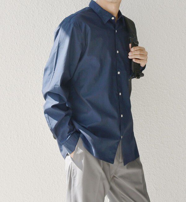 SHIPS any「SHIPS any: ストライプ / ソリッド リラックス レギュラーカラー シャツ 26SS◇」|シャツ・ブラウス|