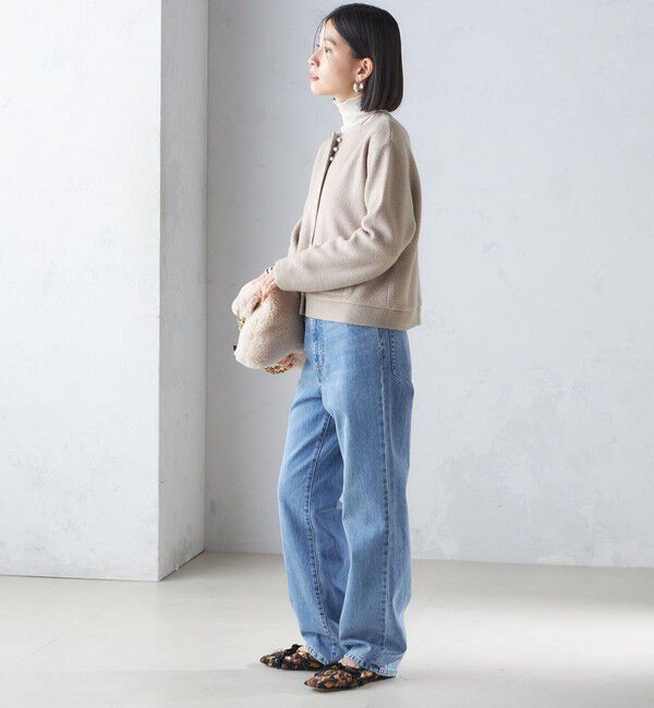 SHIPS for women「〈手洗い可能〉パール モチーフ ボタン ジャッカル カーディガン」|カーディガン|