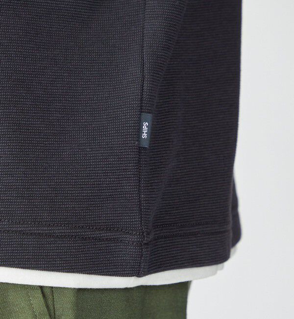 SHIPS「SHIPS: キー ネック フェイクレイヤード Tシャツ」|Tシャツ・カットソー|