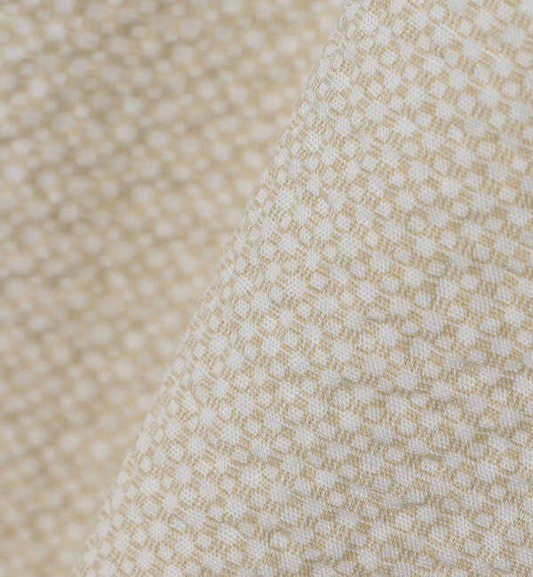 SHIPS Colors 「SHIPS Colors:〈洗濯機可能〉リップル プリント ワイドカラー ショートスリーブ シャツ」|シャツ・ブラウス|