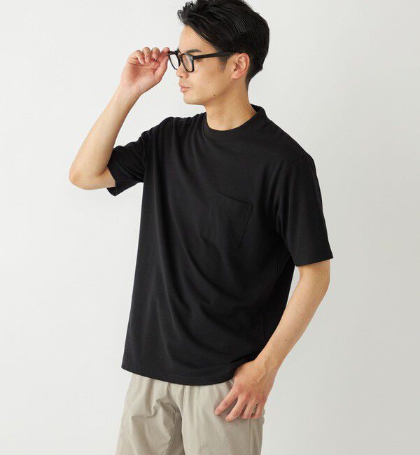 SHIPS Colors 「SHIPS Colors:〈吸水速乾〉リネンブレンド カノコ ビズ Tシャツ◇」|Tシャツ・カットソー|