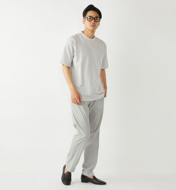 SHIPS Colors 「SHIPS Colors:〈吸水速乾〉リネンブレンド カノコ ビズ Tシャツ◇」|Tシャツ・カットソー|