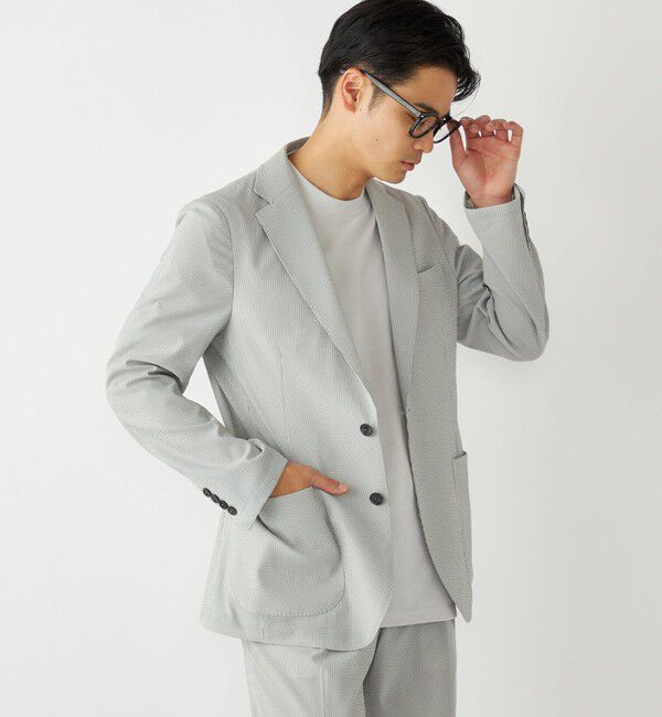 SHIPS Colors 「SHIPS Colors:〈吸水速乾〉リネンブレンド カノコ ビズ Tシャツ◇」|Tシャツ・カットソー|