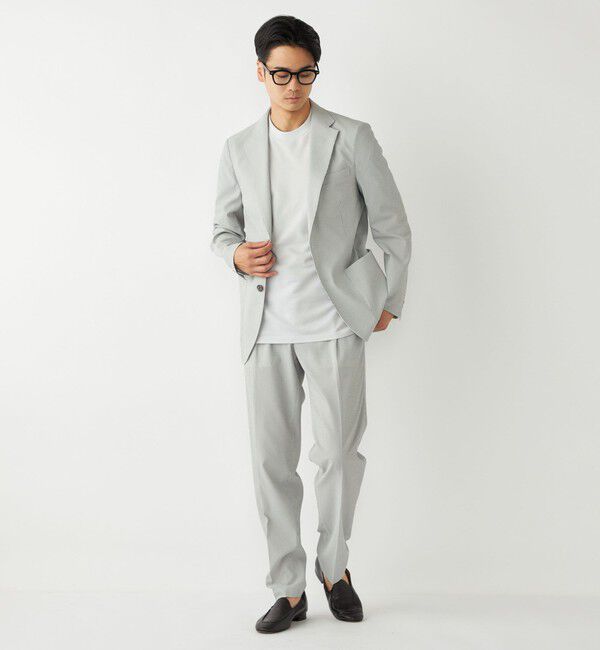 SHIPS Colors 「SHIPS Colors:〈吸水速乾〉リネンブレンド カノコ ビズ Tシャツ◇」|Tシャツ・カットソー|