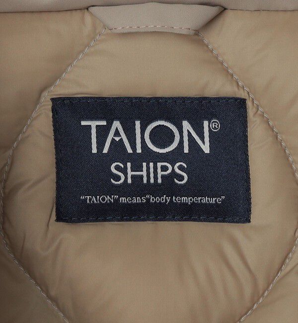 SHIPS「【SHIPS別注】TAION: ダウン ブルゾン」|ダウン|