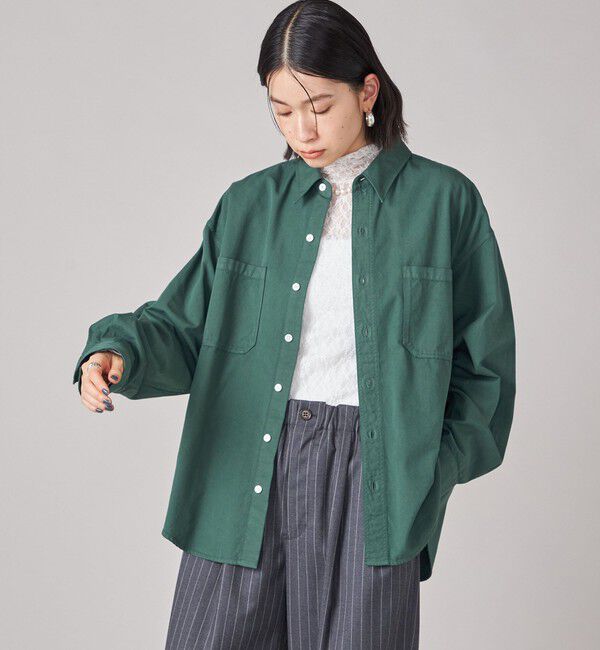 SHIPS for women「SHIPS NINE CASE:〈洗濯機可能〉ダイド シャツ」|シャツ・ブラウス|