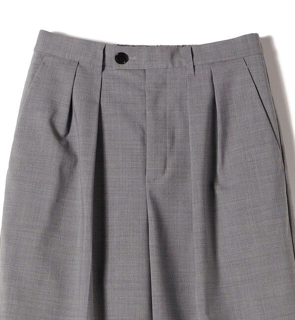 SHIPS for women「〈手洗い可能〉トロピカル タック パンツ（セットアップ対応）」|スラックス|