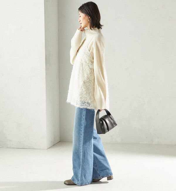 SHIPS for women「〈手洗い可能〉前後 2WAY レース キャミソール」|キャミソール|