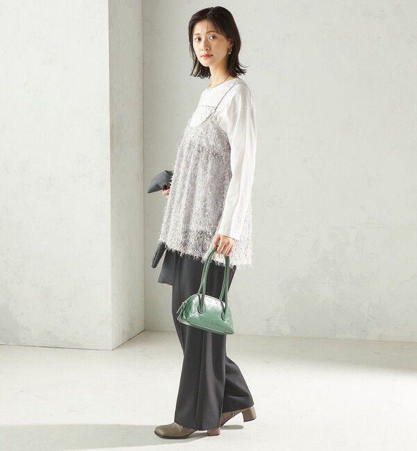 SHIPS for women「〈手洗い可能〉前後 2WAY レース キャミソール」|キャミソール|