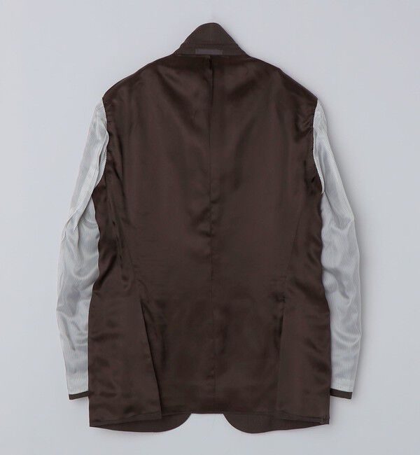 SHIPS「Valditaro: ウール ブラウン ソリッド スーツ」|スーツ|