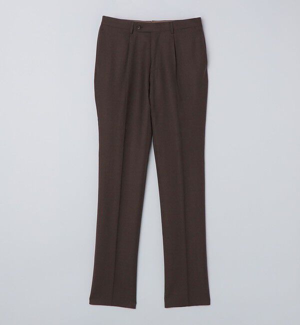 SHIPS「Valditaro: ウール ブラウン ソリッド スーツ」|スーツ|