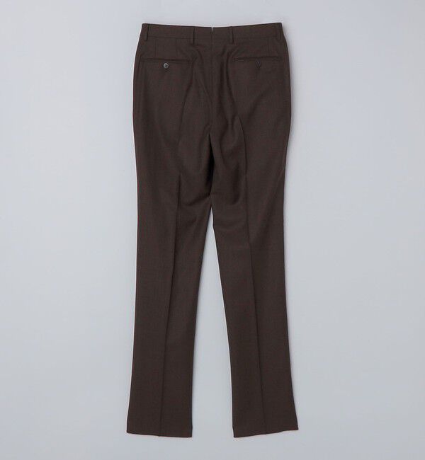 SHIPS「Valditaro: ウール ブラウン ソリッド スーツ」|スーツ|