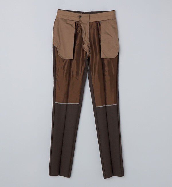 SHIPS「Valditaro: ウール ブラウン ソリッド スーツ」|スーツ|