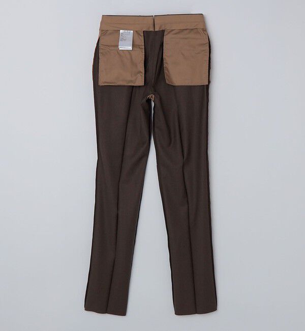 SHIPS「Valditaro: ウール ブラウン ソリッド スーツ」|スーツ|