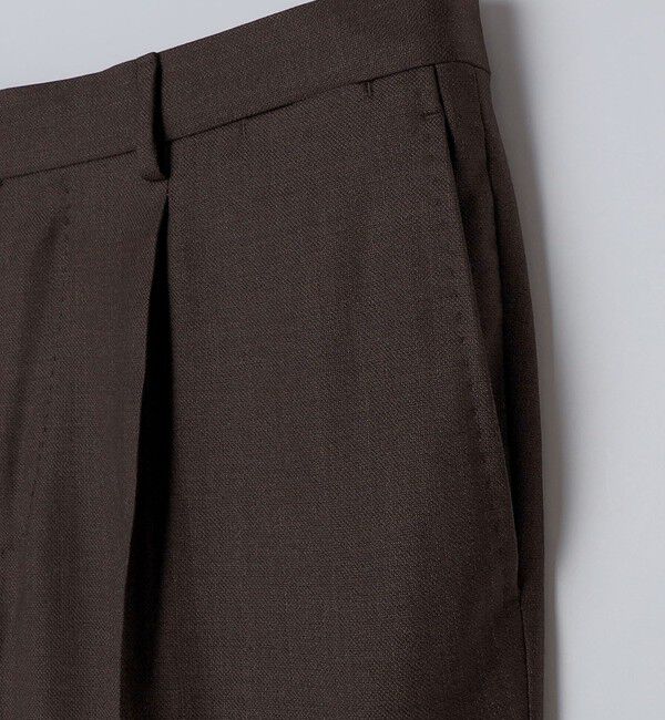 SHIPS「Valditaro: ウール ブラウン ソリッド スーツ」|スーツ|