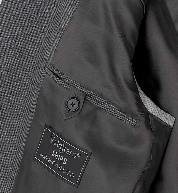 SHIPS「Valditaro: ウール ピンチェック スーツ」|スーツ|