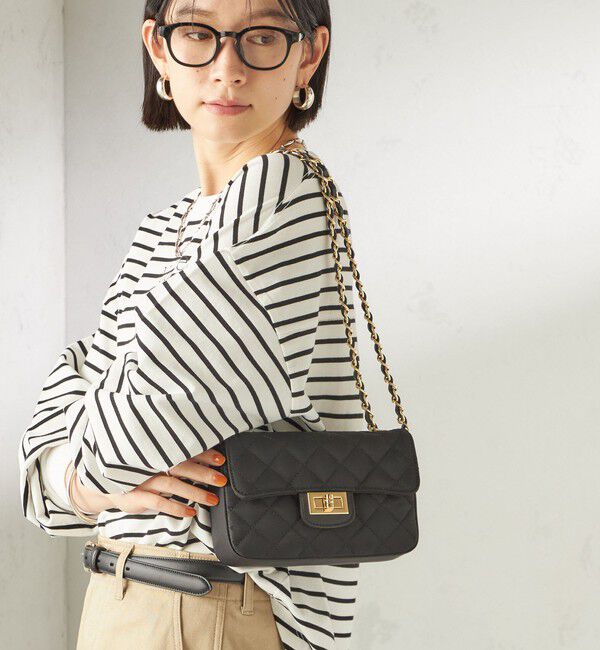 SHIPS for women「【SHIPS別注】MILOS: キルティング ショルダー」|ショルダー・メッセンジャー|