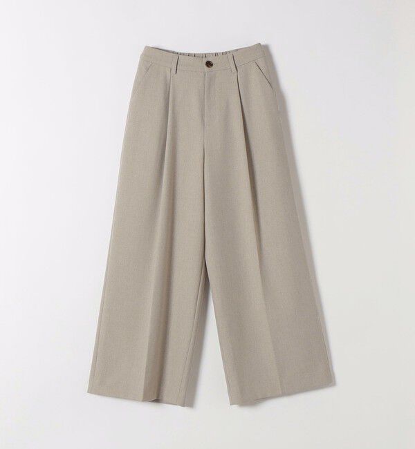 SHIPS any「SHIPS any:〈洗濯機可能〉シャーク タック ワイド パンツ」|その他|