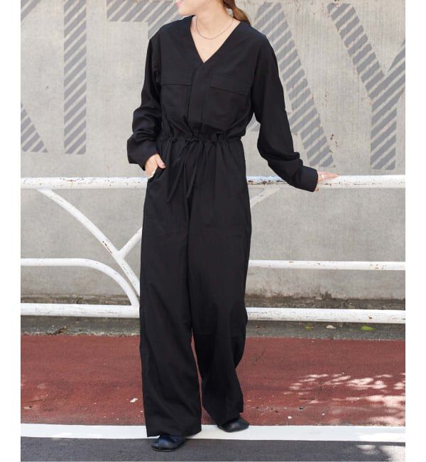 OUTDOOR PRODUCTS Usual Things「VネックL/Sオールインワン」|オールインワン|