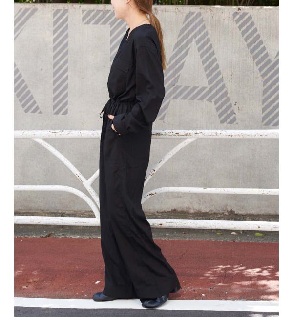 OUTDOOR PRODUCTS Usual Things「VネックL/Sオールインワン」|オールインワン|