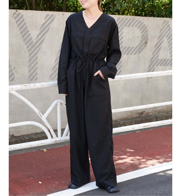 OUTDOOR PRODUCTS Usual Things「VネックL/Sオールインワン」|オールインワン|