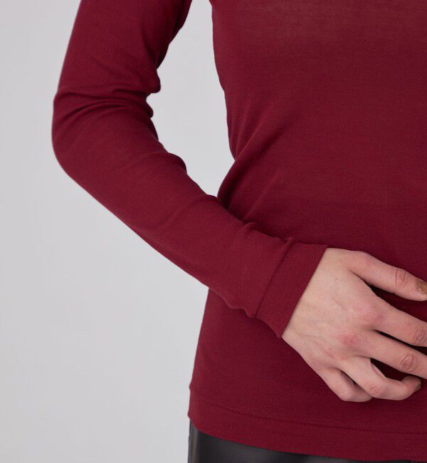 MACPHEE「シアージャージー クルーネックプルオーバー」|Tシャツ・カットソー|