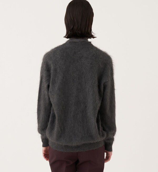 DES PRES「ピュアカシミヤファー Vネックカーディガン」|カーディガン|