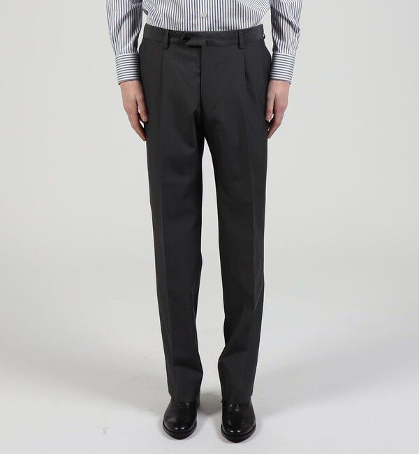 TOMORROWLAND MENS「ウールコットン シングルブレステッド3Bスーツ」|スーツ|