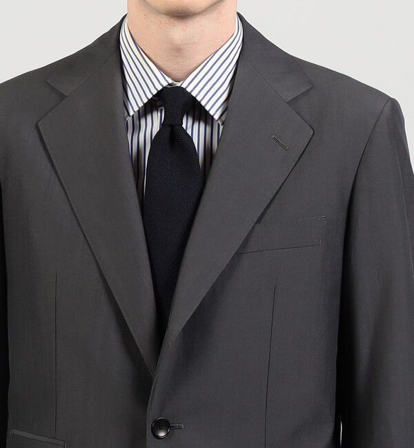 TOMORROWLAND MENS「ウールコットン シングルブレステッド3Bスーツ」|スーツ|