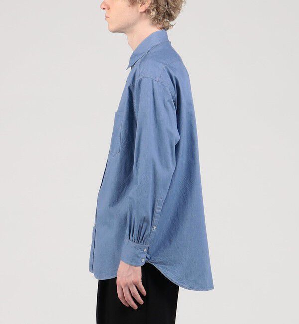 TOMORROWLAND MENS「コットンデニム ウエスタンシャツ」|シャツ・ブラウス|