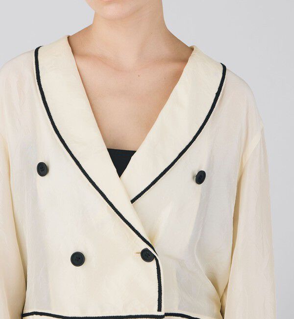 DES PRES「シルクワッシャー ダブルブレストジャケット」|その他|