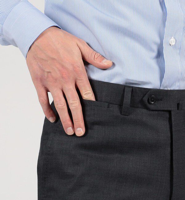 TOMORROWLAND MENS「TRAVELLER ウールシルク シングルブレステッド2Bスーツ E.Zegna」|スーツ|