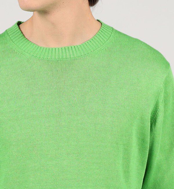 TOMORROWLAND MENS「TOMORROWLAND Tricot リネンクルーネック プルオーバーニット」|ニット・セーター|