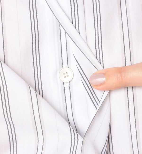 DES PRES「コンパクトプレーンコットン シャツワンピース」|ワンピース|