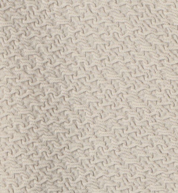 MACPHEE「ブライトジャカード クルーネックカーディガン」|カーディガン|