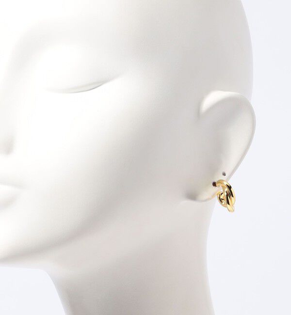 TOMORROWLAND GOODS「LIE STUDIO The Diana ゴールドピアス」|ピアス|