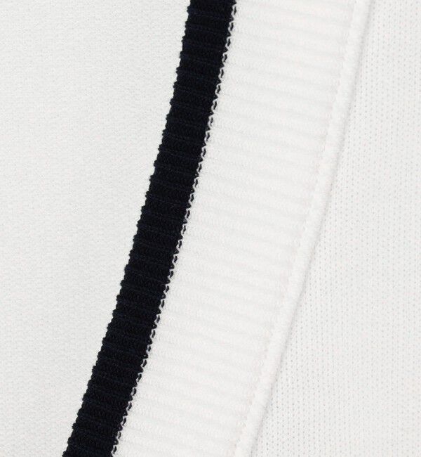 MACPHEE「ドライコットン Vネックカーディガン」|カーディガン|