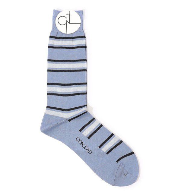 TOMORROWLAND GOODS「CONLEAD ボーダーソックス」|ソックス|