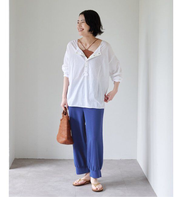 EMILYWEEK「EMILY WEEK&times;FRAMeWORK Vラインクロップドブラキャミソール」|インナー|