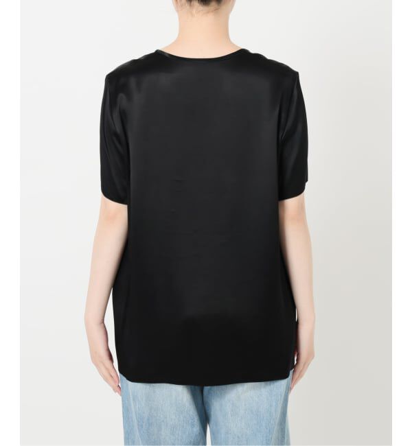 Plage「R&rsquo;IAM サテンチュニックTシャツ」|シャツ・ブラウス|