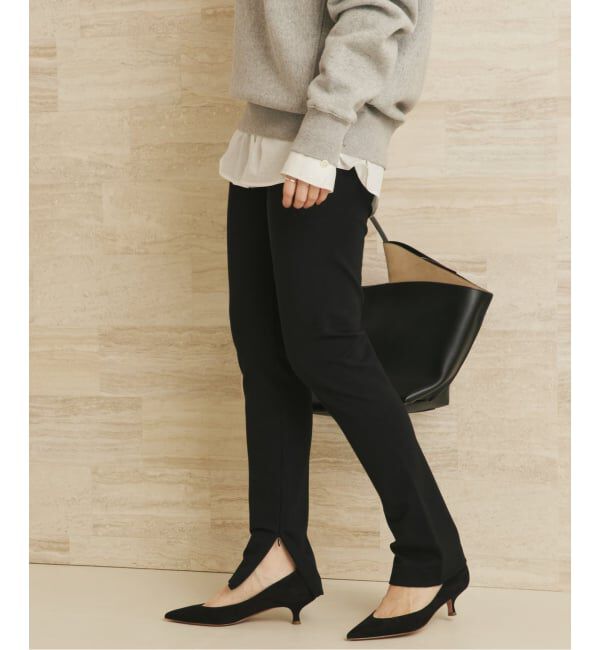 Plage「裏起毛Zip Skinny パンツ」|その他|