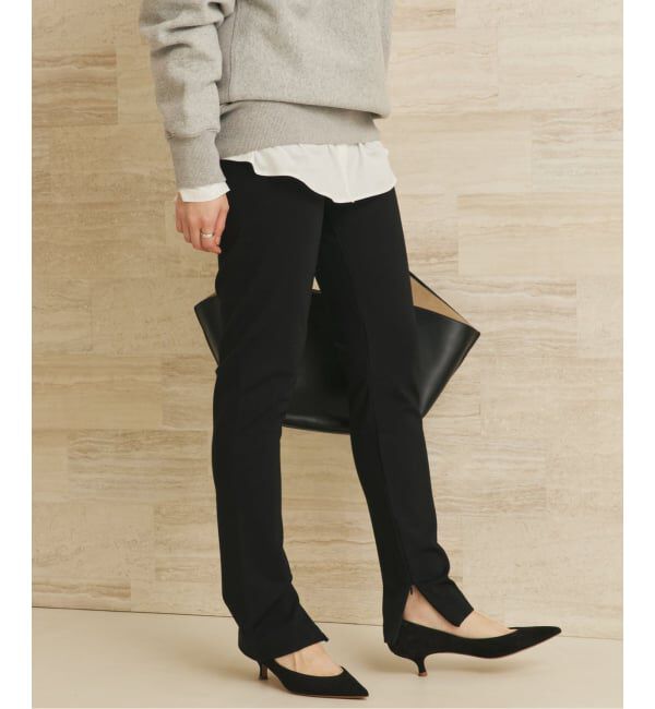 Plage「裏起毛Zip Skinny パンツ」|その他|