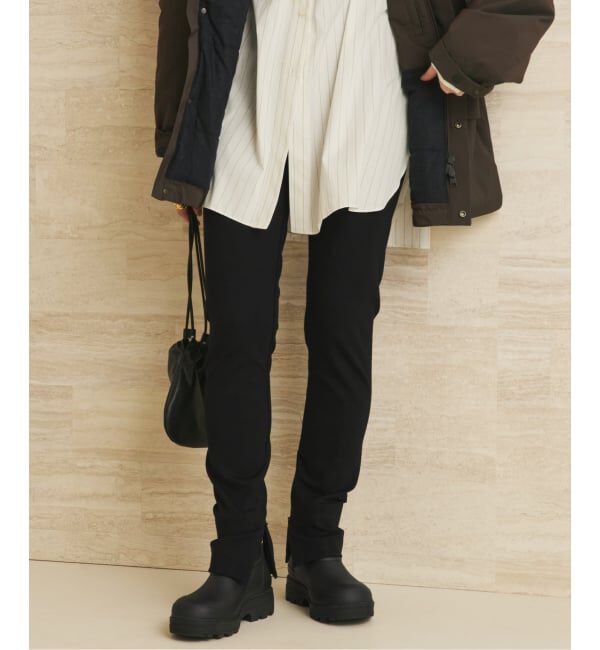 Plage「裏起毛Zip Skinny パンツ」|その他|