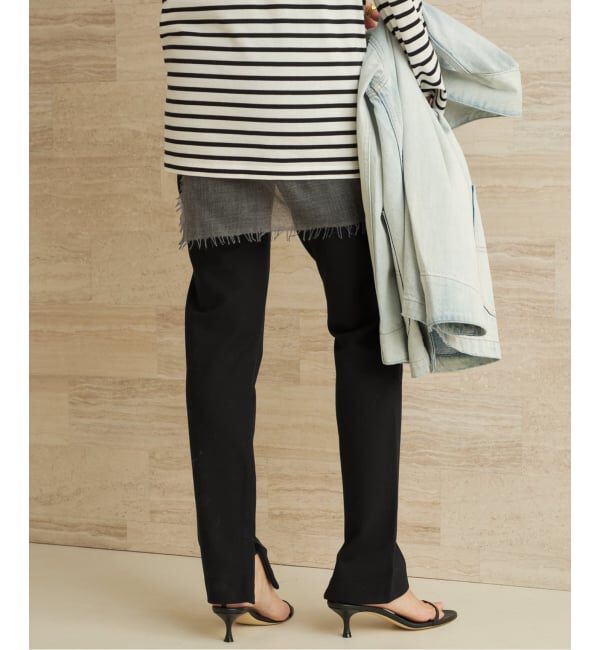 Plage「裏起毛Zip Skinny パンツ」|その他|