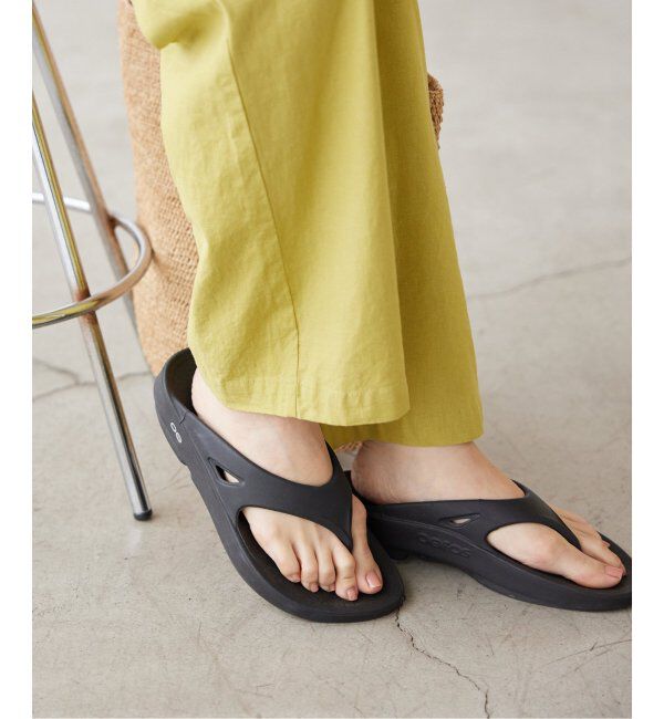SLOBE IENA「《追加》OOFOS/ウーフォス Ooriginal リカバリーサンダル」|サンダル|