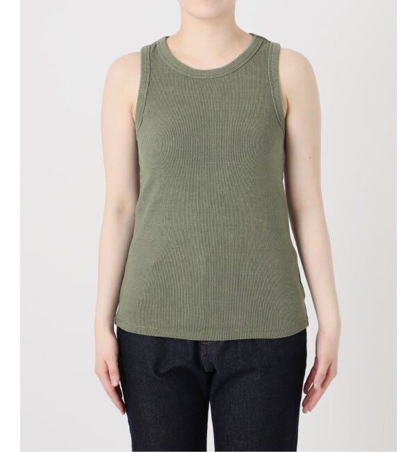 SLOBE IENA「《追加》コットンテレコアメスリ」|タンクトップ|