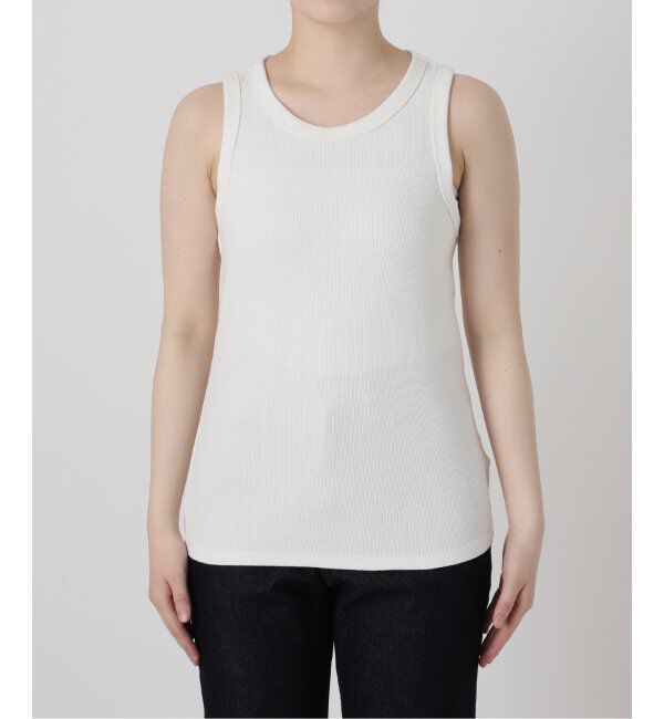 SLOBE IENA「《追加》コットンテレコアメスリ」|タンクトップ|