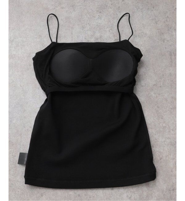 SLOBE IENA「《追加2》カップ付きフライスキャミソール」|インナー|
