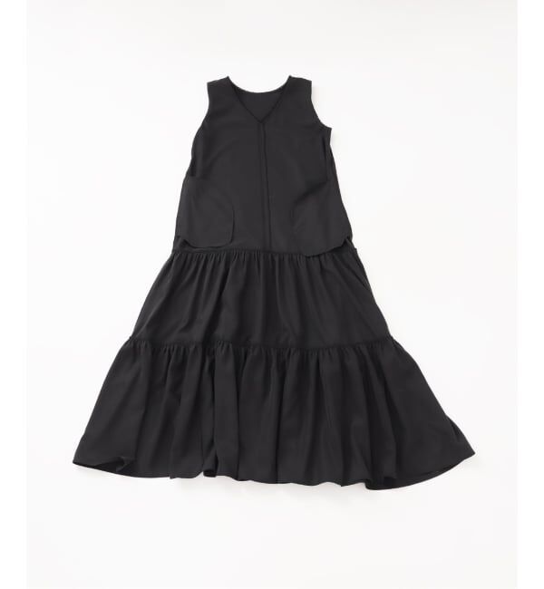 SLOBE IENA「《WEB限定/予約》ティアードワンピース」|ワンピース|